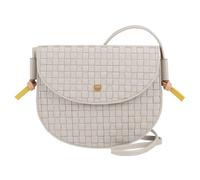 DuDu Skye Umhängetasche Leder 21 cm weiss