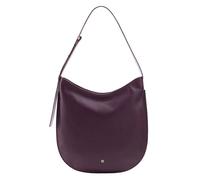 DuDu Sylvie Schultertasche Leder 36.5 cm grau