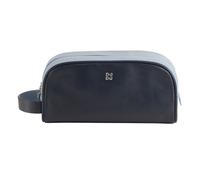 DuDu Thani Kosmetiktasche Leder 21 cm navy (534-6037-07) blau