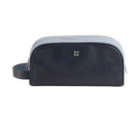 DuDu Thani Kosmetiktasche Leder 21 cm navy Schwarz Herren