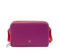 DuDu Umhängetasche Leder 19 cm pink