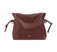 DuDu Umhängetasche Leder 26 cm braun
