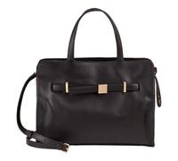 DuDu Umhängetasche Leder 32 cm schwarz