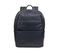 DUDU Unisex Leder Reiserrucksack für Herren und Damen - Eleganter und Langlebiger Rucksack für Tablet, Wandern und Arbeit - Verstellbare Schulterriemen und Ergonomisches Design Navy