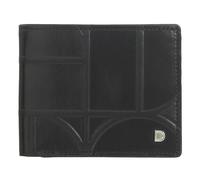 DuDu Up! Geldbörse RFID Schutz Leder 10.5 cm grau