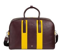 DuDu Weekender Reisetasche Leder 49 cm burgundy (534-7500-11) rot