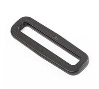 Due Emme 2M 1 Stck. Stabiler Kunststoff-Ovalring/Rechteckring OS aus Nylon für 50mm Gurtband