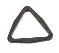 Due Emme 2M 10 Stck. Stabiler Kunststoff-Dreieck-Ring/Triangel TR für 40mm Gurtband