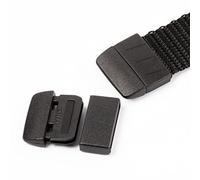 Due Emme 2M 2 Stck. Gurtende/Gurtabschluss/Endstück PC aus Nylon zum Annähen für 20mm-Gurt