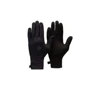 Dünne taktile Handschuhe Black Diamond Lightweight Screentap Liners (Black) XL