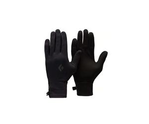 Dünne taktile Handschuhe Black Diamond Lightweight Screentap Liners (Black) XL
