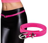 Dünner Neon Gürtel Pink | OS - Pink | Wir machen Party.de |