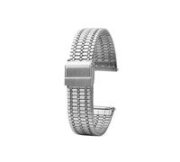 Dünnes Edelstahl-Metallarmband for Herren und Damen, 18mm, 20mm, 22mm, Luxus-Uhrenarmband von passend for Longines/Tissot/Casio(Silver,20mm)