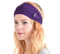 Dünnes Lauf Stirnband Sport Haarband Herren, Bandana Damen Sommer Japanische Mode Lang, Loop Tuch Zum Binden Lila