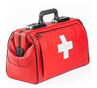 DÜRASOL Rusticana Cross Edition - Feinrindleder (Farbe: rot)