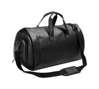 Duffle-Kleidertasche für die Reise, umwandelbare Kleidertasche für die | Handgepäck-Kleidersäcke aus PU-Leder mit Schuhfach | Reiseanzug-Tasche, 2-in-1-Koffer, Anzug, Seesack, Kleidersack für Re