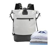 Duffle-Rucksack - großes Fassungsvermögen, Roll-Top-Taschenkonzept, wasserabweisender Wander-Tragesack, praktischer Expeditions-Abenteuerrucksack, robust, Mehrzweck-Reisebegleiter, für Trekking für