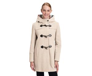 Dufflecoat aus Woll-Mix-Qualität braun 44