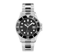 Dugena 4460512 Diver Herren Armbanduhr automatik 10ATM, Edelstahl