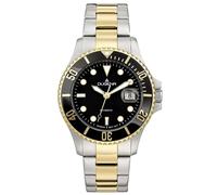 Dugena 4460776 Diver Herren Armbanduhr automatik bicolor, 10ATM