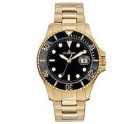 Dugena 4461010 Diver Herren Taucheruhr bis zu 30 ATM Goldfarben