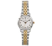 Dugena Uhren 4461111 Damenuhr Vintage Edelstahl Bicolor