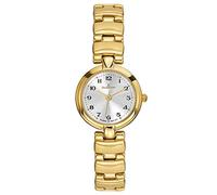 DUGENA Damen-Armbanduhr 2009221 Schmuckband, Quarz, silbernes Zifferblatt, Edelstahlgehäuse, Mineralglas, Edelstahlarmband, Drückerfaltschließe, 3 bar