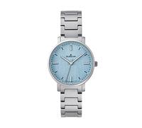 DUGENA Damen Uhr silber / hellblau, Größe One Size, 6787094 Silber / Hellblau One Size