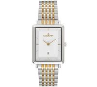 Dugena Damen-Armbanduhr 4461076 Sienna, Quarz, Edelstahl, Mineralglas, Drückerfaltschließe, 3 bar