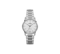 Dugena Damen Funk-Armbanduhr, Saphirglas, Edelstahl-Armband, Edelstahlgehäuse, Momentum, Silber, 4460852