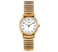 Dugena - Damenarmbanduhr Vintage von Dugena 4460535 rund und Zugarmband