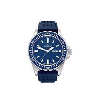 Dugena Herren Analog Quarz Uhr mit Silikon Armband 4460980 Blau