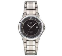 Dugena Herren Analog Quarz Uhr mit Titan Armband 4460917