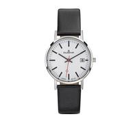 Dugena Herren-Armbanduhr 4460339 Moma, Quarz, Edelstahl, Lederarmband, 3 bar