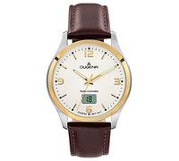 Dugena Herren Uhr 4460862 Tresor Funk vergoldet