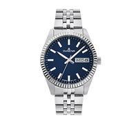 Dugena Uhren 4461069 Herrenuhr Vento Saphirglas Blau/Silber