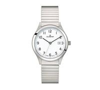 Dugena Herren-Armbanduhr Bari, Quarz, Edelstahlgehäuse, Mineralglas, 5 bar