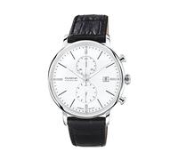 Dugena Herren-Armbanduhr Festa Chrono Chronograph Quarz Leder 7000168