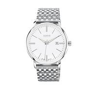 Dugena Herren-Armbanduhr Festa - Traditional Classic Analog Quarz Edelstahl 7090166