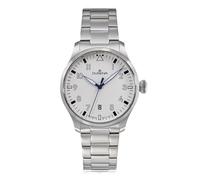 Dugena Herren-Armbanduhr Kappa Quarz, Quarzwerk, Mineralglas, Datumsanzeige, wasserdicht, 10 bar, Farbe:Weiß