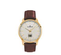 Dugena Herren Uhr 4460860 Momentum Funk vergoldet