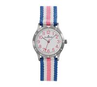 Dugena Kinder-Armbanduhr Adventure Kidz, Quarz, Titan, Mineralglas, wasserdicht, 10 bar, Farbe:Blau/Rosa