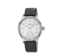 Dugena Mechanik Herren-Armbanduhr Epsilon 7 - Handaufzug Analog Handaufzug Leder 7000114