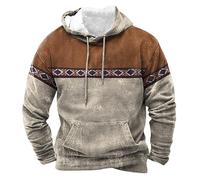 DUHGBNE Angebote des Tages Heute Herren Hoodie Lässiges, modisches, lockeres und trendiges 3D-bedrucktes Langarm-Sweatshirt mit Kapuze für Herren Herren Pullover Sale Marken Angebote