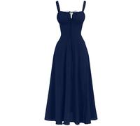 DUHGBNE Damen Kleider, Kleid Große Größen, Abendkleider Elegant Für Hochzeit Boho Maxikleider Sommer Kleid Hochzeitsgast Blumenkleid Elegant Festliche Kleider, Black W ngebote 2025