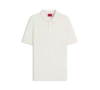 HUGO Slim-Fit Poloshirt aus Slub-Interlock - Style Dulinen, 50559709 Weiß XL