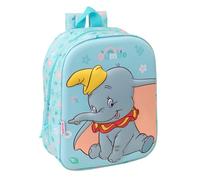 Dumbo 3D-Kinderrucksack, leicht zu reinigen, ideal für Kinder verschiedener Altersgruppen, bequem und vielseitig, Qualität und Widerstandsfähigkeit, 22 x 10 x 27 cm