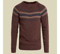 Dumji Crew Sweater Men braun3 M - Farbe bark