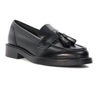 Dune Garda Leder Damen Schwarze Slipper EU 42 / UK 8