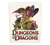 Dungeons And Dragons Cartoon 80s Unisex Beige Sporttasche Umweltfreundlicher Sack